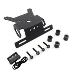 Rear License Plate Holder Frame Bracket with Light for Suzuki SV650 (2016–2021)