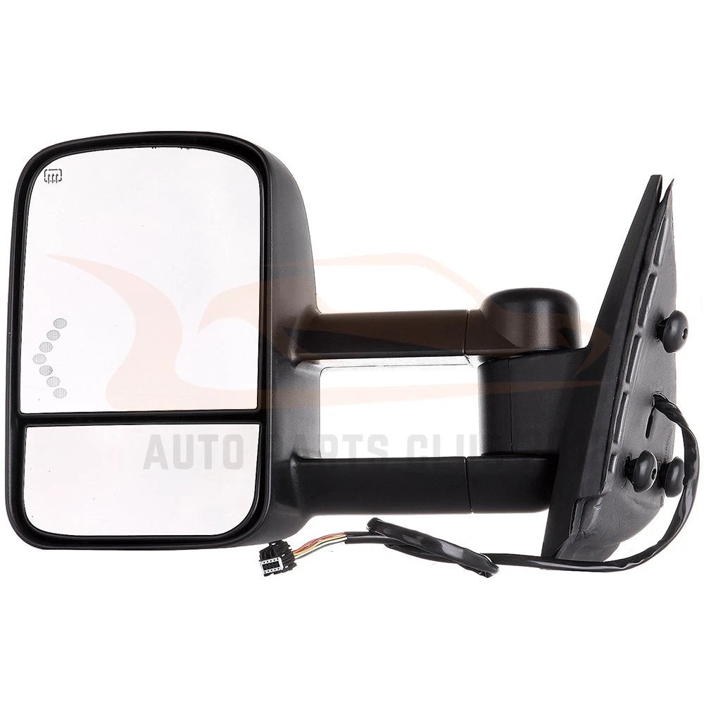 Set of 2 Power Heated Tow Mirrors with Signal for Silverado Sierra (2007–2013)