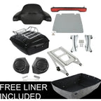 Tail Light Pad Mount Rack for Harley Touring (2014–2023)