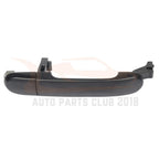 Rear Left Exterior Door Handle for Nissan Versa (2007-2012) Black Plastic