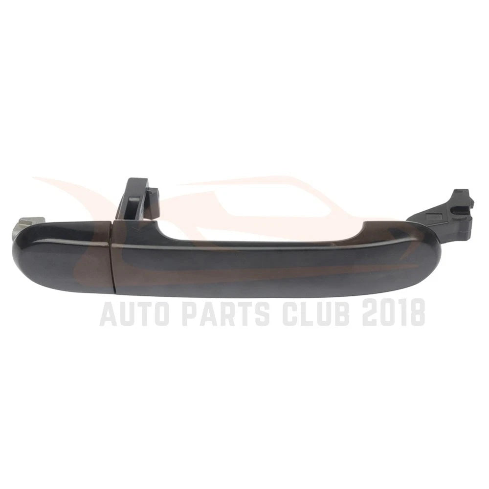 Rear Left Exterior Door Handle for Nissan Versa (2007-2012) Black Plastic