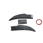 Adjustable Carbon Fiber Rear Trunk Spoiler Lip for Universal Fit (N/A)