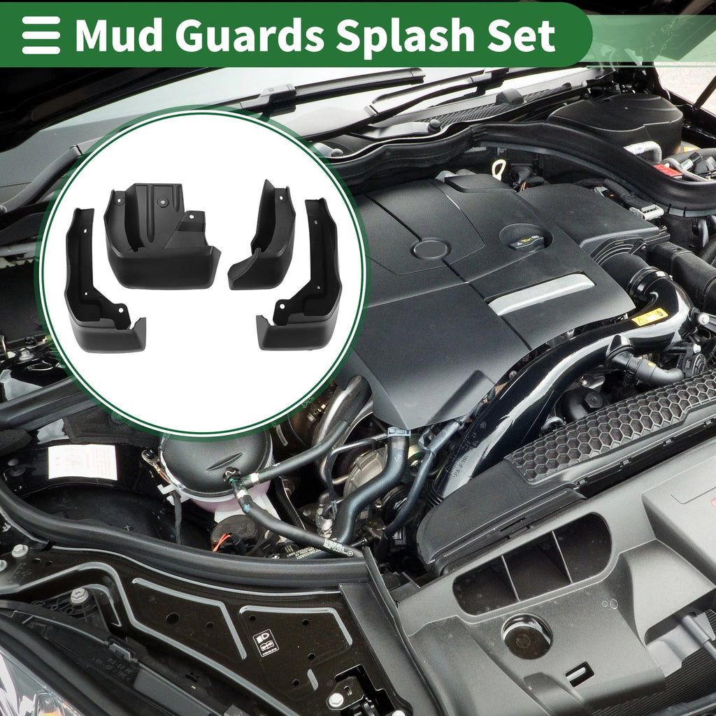 Mud Flaps Splash Guards Set of 4 for Honda Elysion (2016–2019)