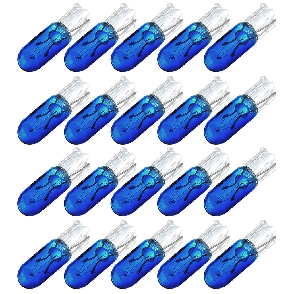 20X Halogen Bulbs for Instrument Panel Cluster (T5)