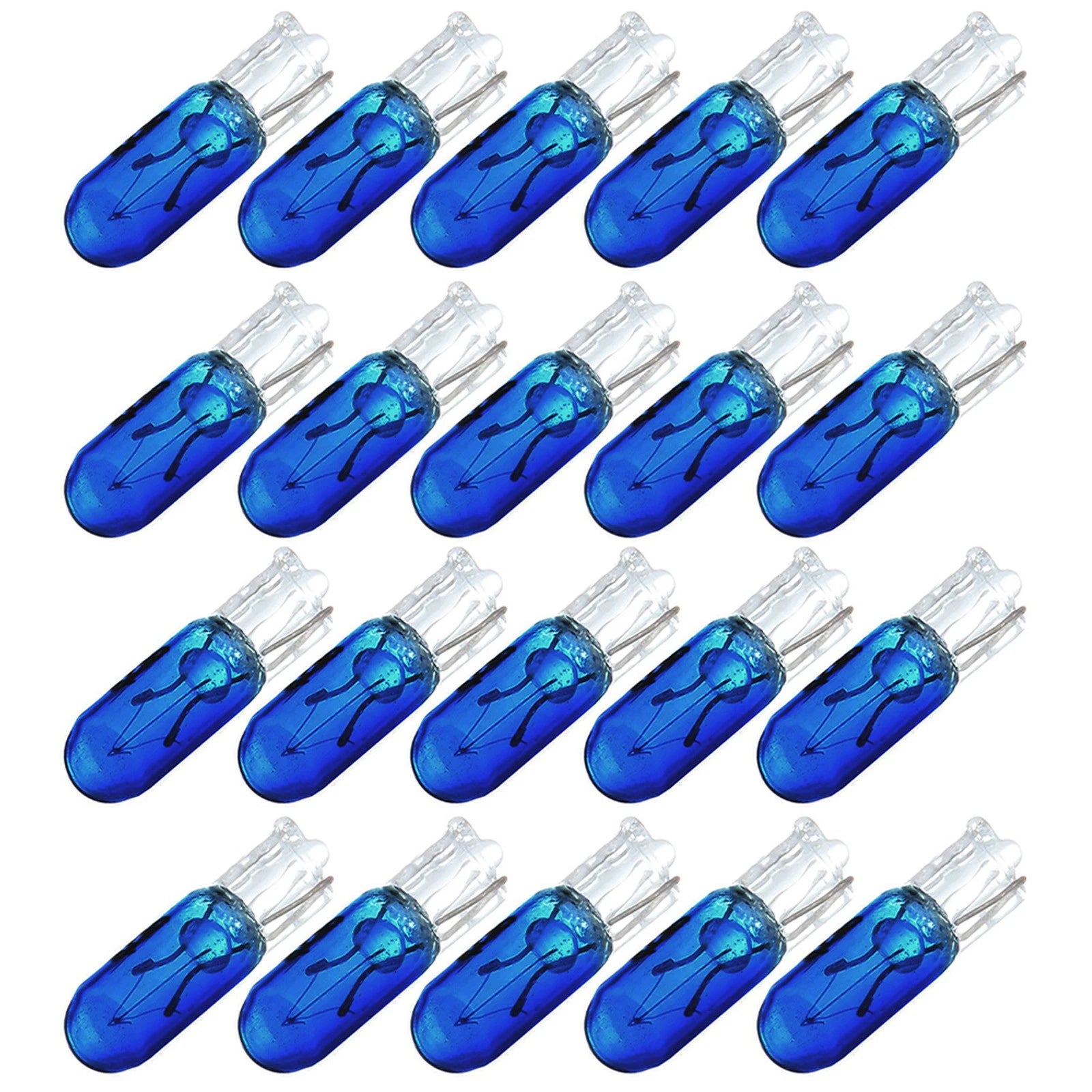 20X Halogen Bulbs for Instrument Panel Cluster (T5)