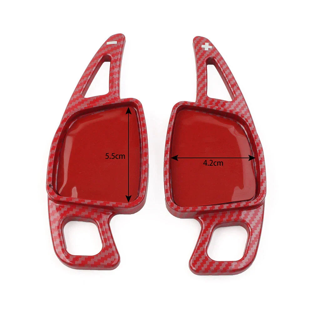 ABS Steering Wheel Paddle Shifter Extensions for Audi A3 A4 A5 A6 A7