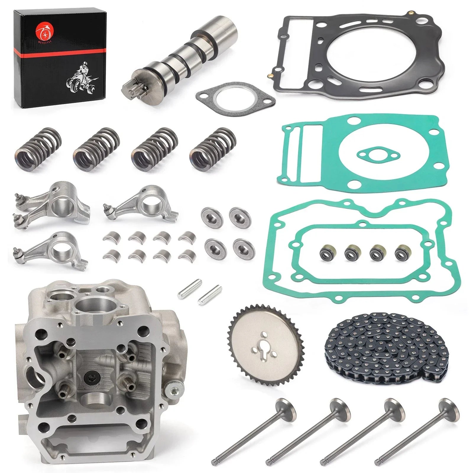 Cylinder Head Rocker Arm Camshaft Kit for Polaris Scrambler 500 (1997–2012)