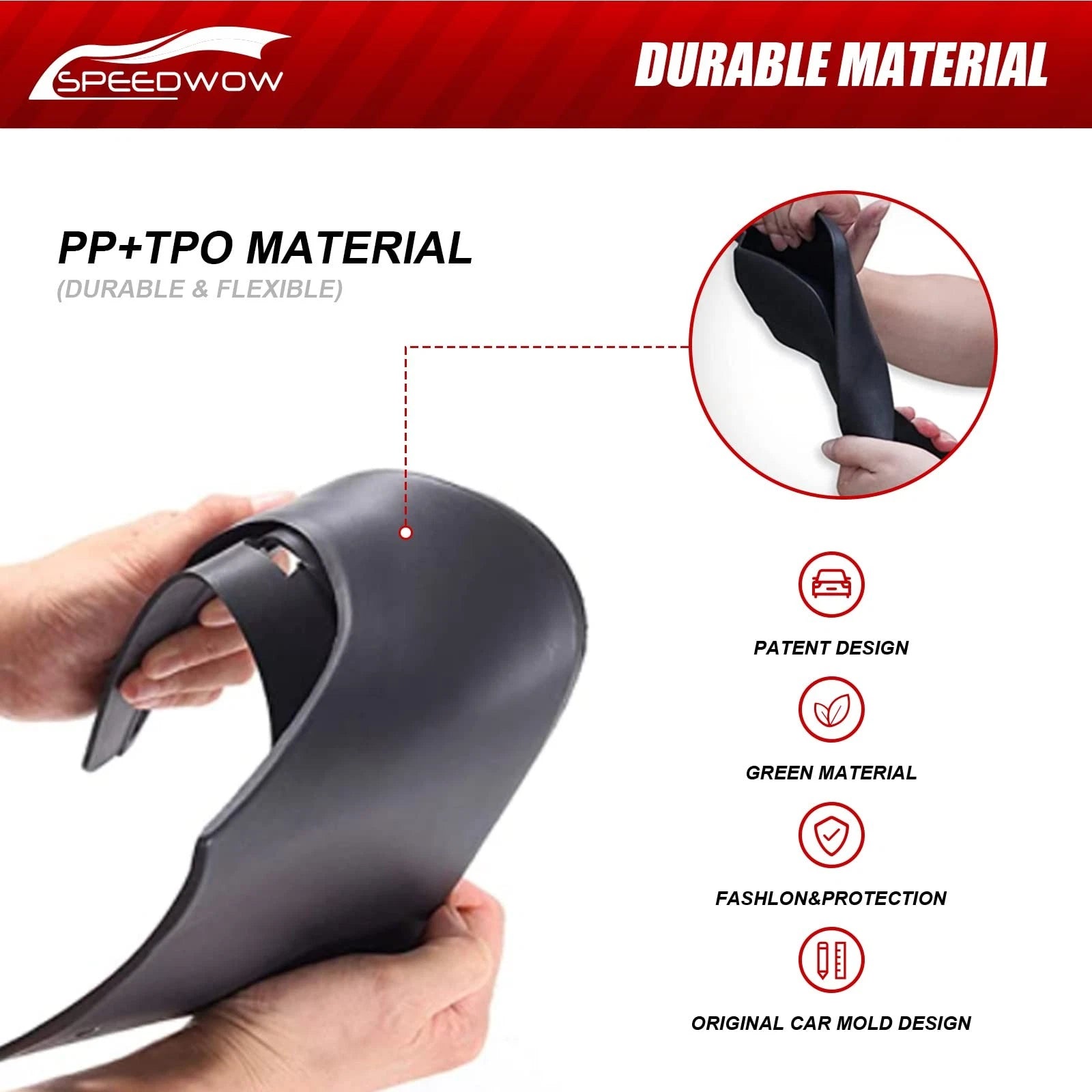 Mud Flaps Splash Guards for Honda Accord 2016–2017 (Set of 4)