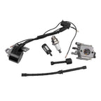 Carburetor Ignition Coil Fuel Filter Kit for Stihl 038 MS380 MS381 (–)