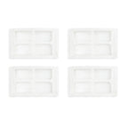 Set of 4 HEPA Replacement Filters for ECOVACS X8 T80 (2021–2023)