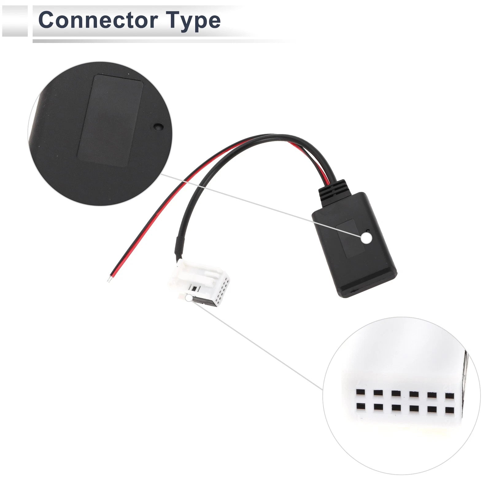 Bluetooth AUX Adapter Music Cable for Volkswagen RNS510 (2006–2011)