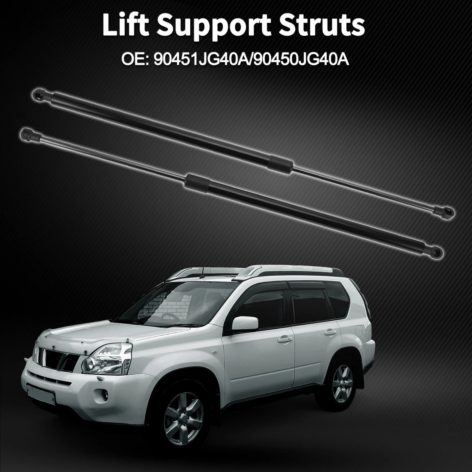 Rear Hatch Lift Supports Struts No. 90451JG40A for Nissan X-Trail (2007–2019)