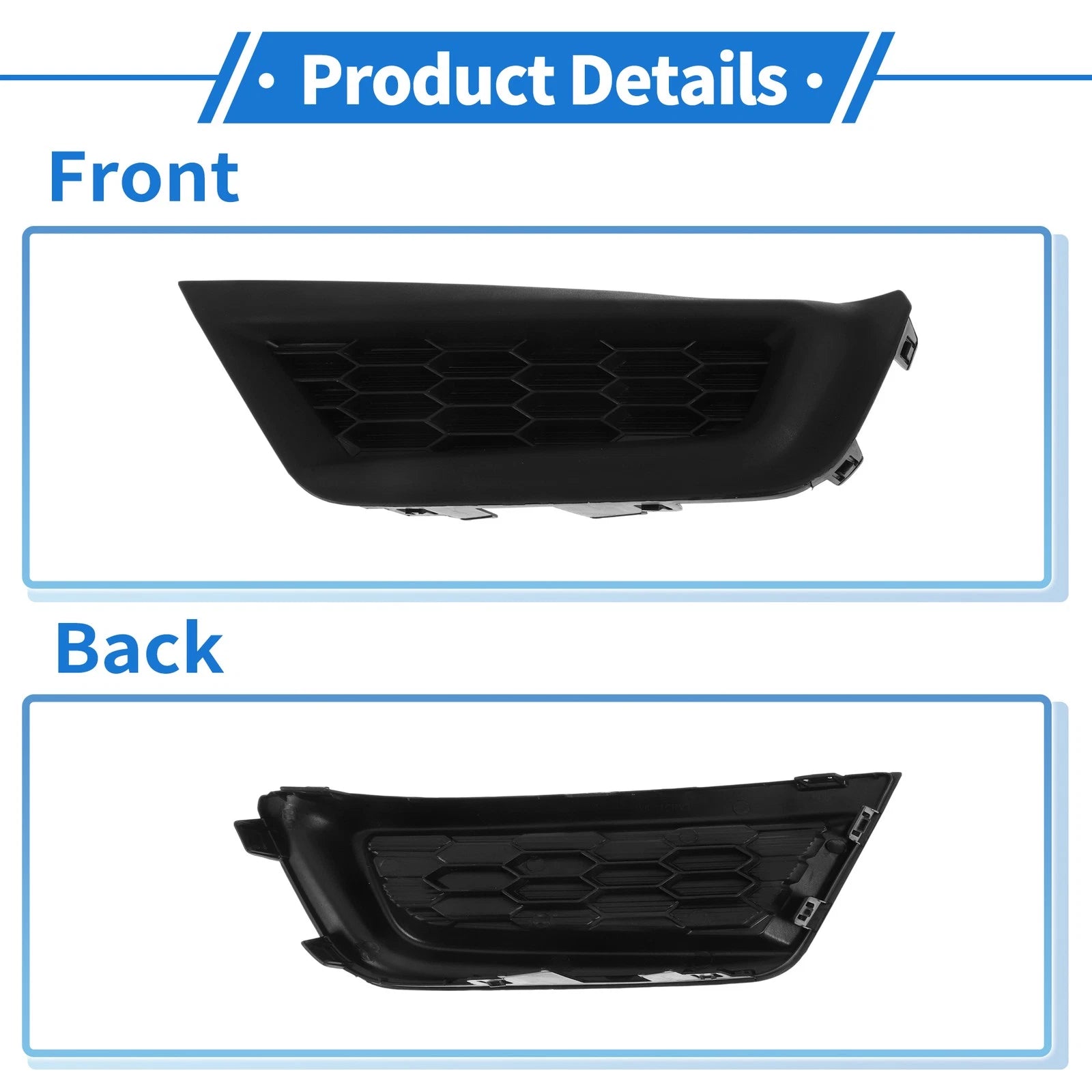 Front Left Fog Light Grill No. 71153TLAA01 for Honda CR-V LX (2017–2019)