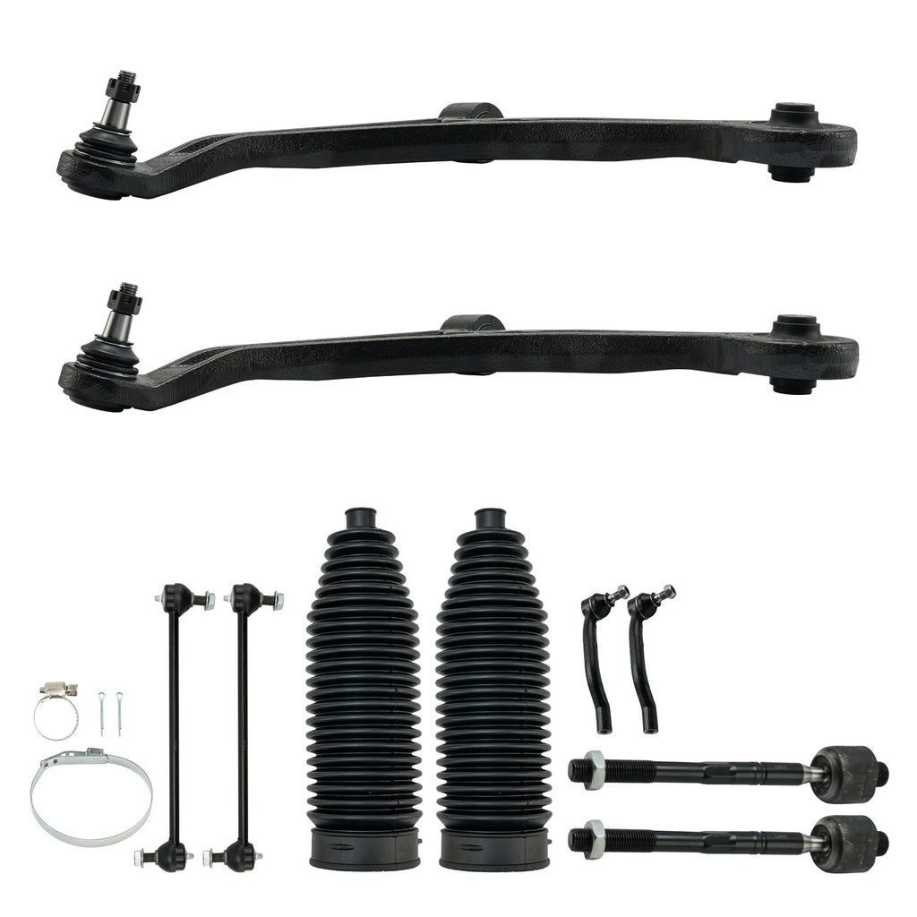 Front Lower Control Arm Ball Joint Sway Bar Tie Rod for Honda Pilot (2006–2008)