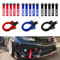 Sporty Front Bumper Tow Strap and Towing Hook for Honda Insight (2011–2014)