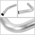 8Pcs 2.0" OD Mild Steel Exhaust Pipe Tubing Kit for Custom Applications