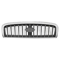 Replacement Black Chrome Plastic Front Grille For 2002-2005 Hyundai Sonata
