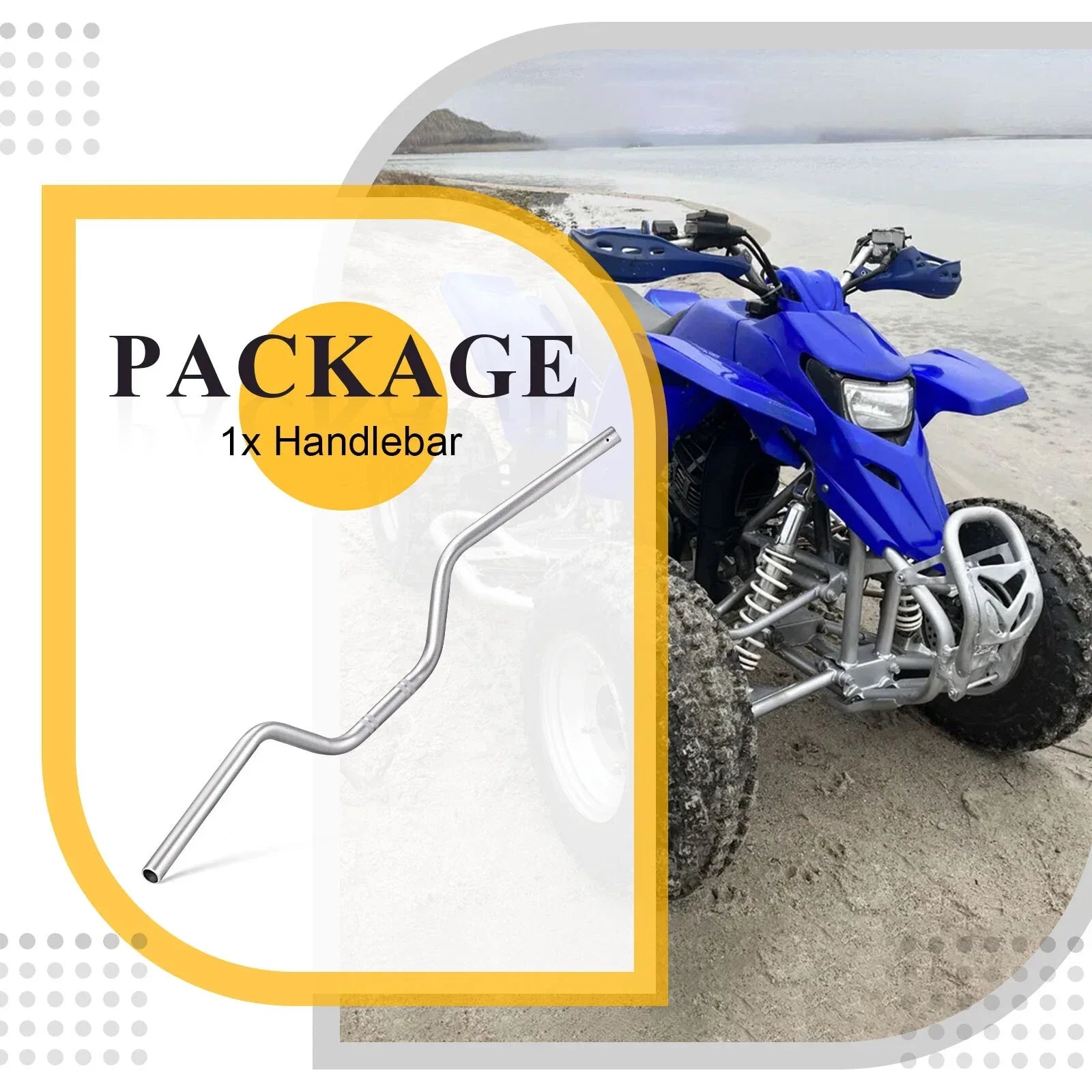 Heavy Duty Handlebar Yamaha Raptor 660R/Warrior 350