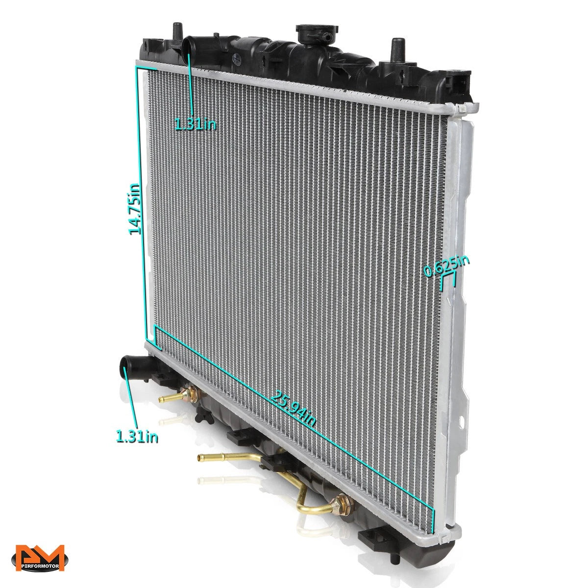Aluminum Core Radiator for Toyota Sienna (2004–2006)