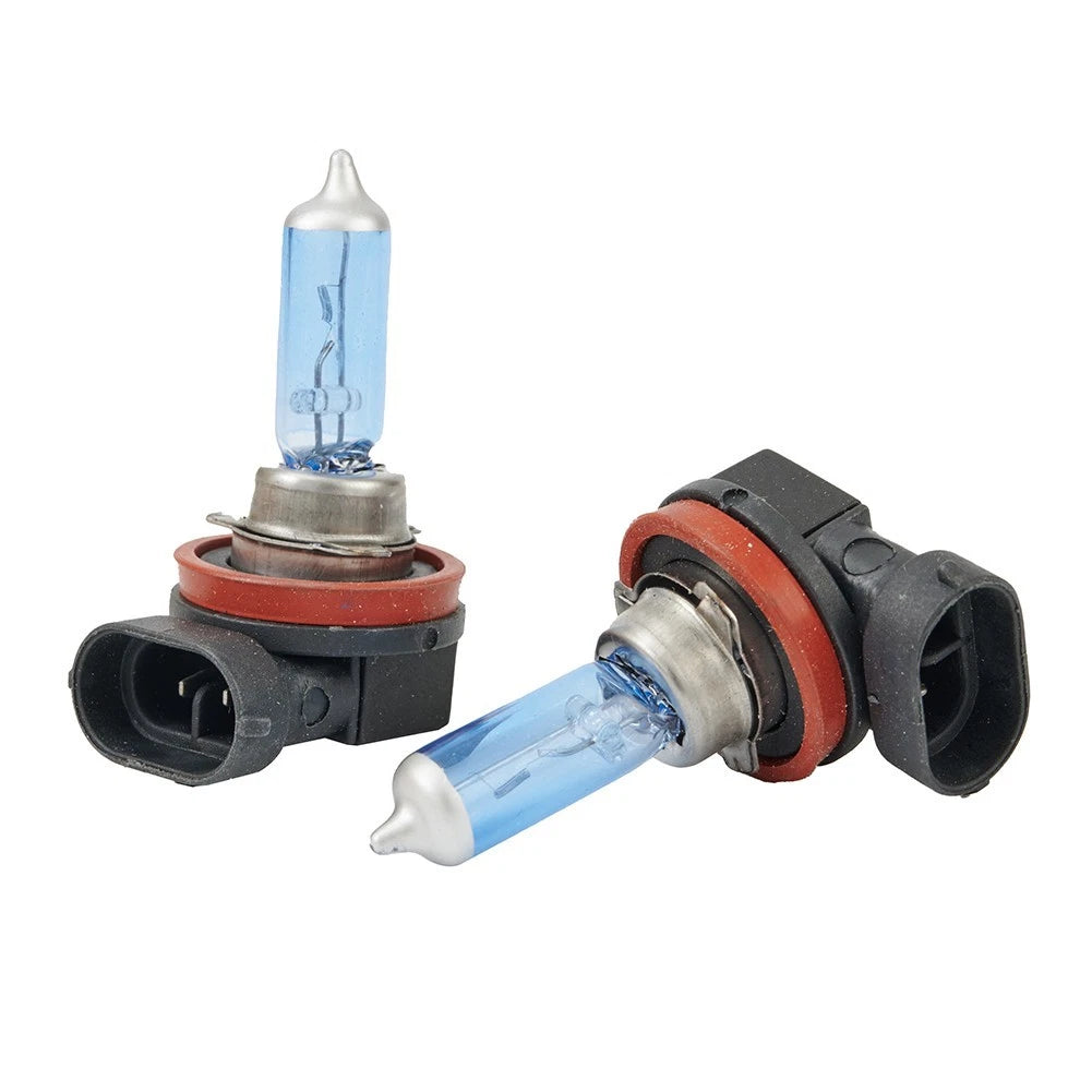 2X H11 6000K Xenon Gas Halogen Headlight Bulbs 100W DC 12V