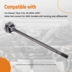 Rear Axle Shaft for Nissan Titan 5.6L V8 (2004–2007) 38164-8S100