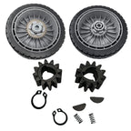 Lawn Mower Wheels with 12 Teeth Drive Gear Kit for Honda HRR216 HRS216 HRT216 (2003–2023)
