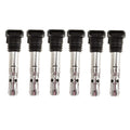 Set of 6 Ignition Coils for Audi A6 Quattro Allroad 2.7L V6 Turbo (1998–2005)