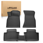 Set of 2 Black TPE Floor Mats for Audi SQ5 (2018–2023) Waterproof Liners