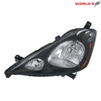 Halogen Headlight for Honda Fit Sport (2009–2011) Black Housing