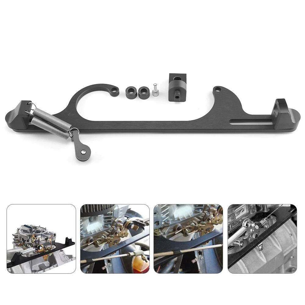 Throttle Cable Carb Bracket for Holley 4150 4160 Carburetor (Adjustable)
