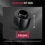 3 Inch Front Leveling Lift Kit for Jeep Wrangler TJ (1997–2006)