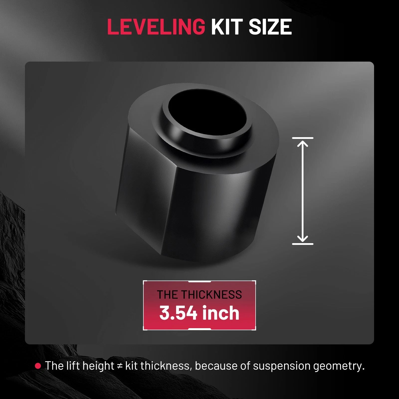 3 Inch Front Leveling Lift Kit for Jeep Wrangler TJ (1997–2006)