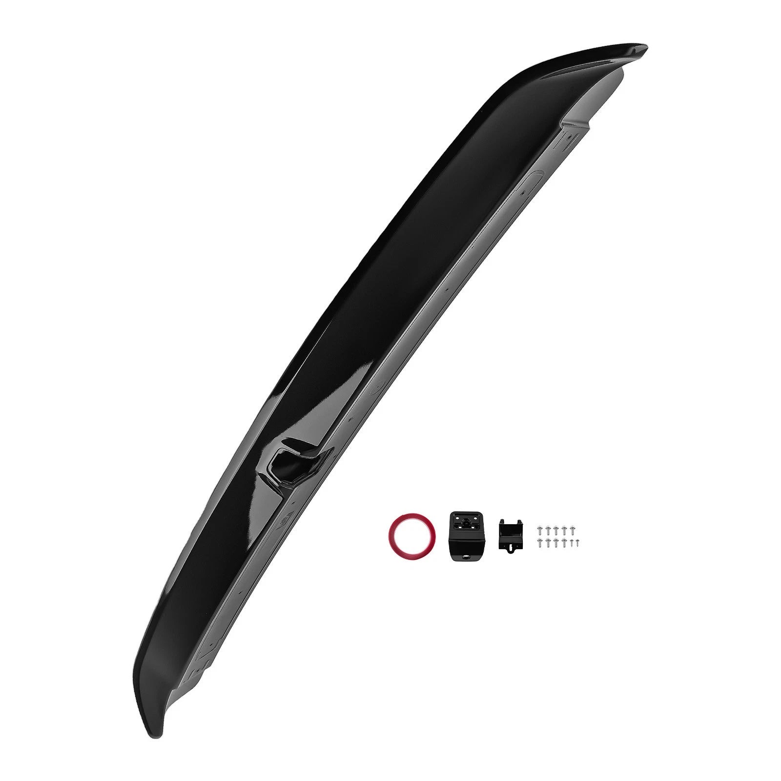 ABS Plastic Wing Mount for Dodge Challenger (2008–2023) Black Spoiler