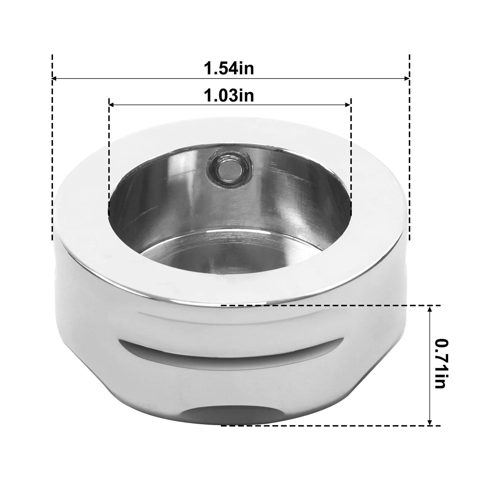 Triple Tree Top Upper Fork Nut Bolt Cover for Harley Sportster (2009-2013)