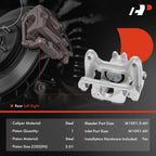 Pair Rear Brake Calipers with Bracket for Chevrolet Silverado Colorado