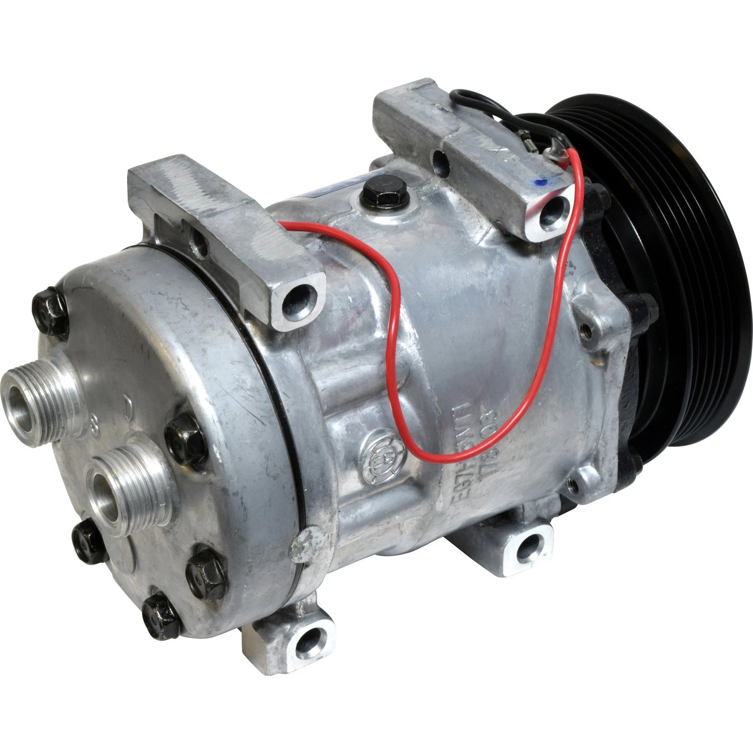 AC Compressor Replacement for Sanden 7712 for Ford Ranger (2011-2018)