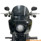 Headlight Fairing Windshield Kit w/Extension Blocks for Harley