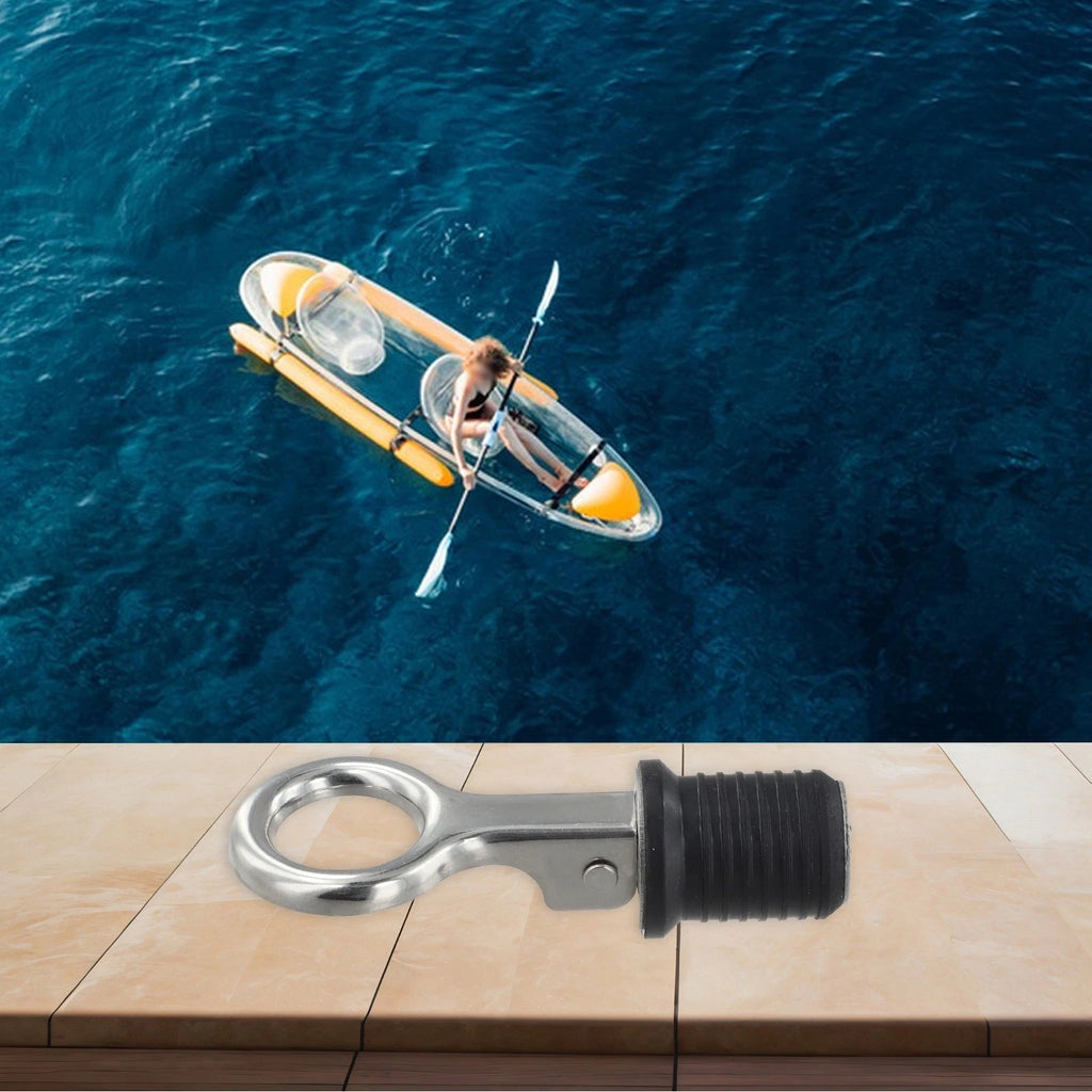 Stainless Steel Marine Drain Stopper for Boats and Yachts (25mm)
