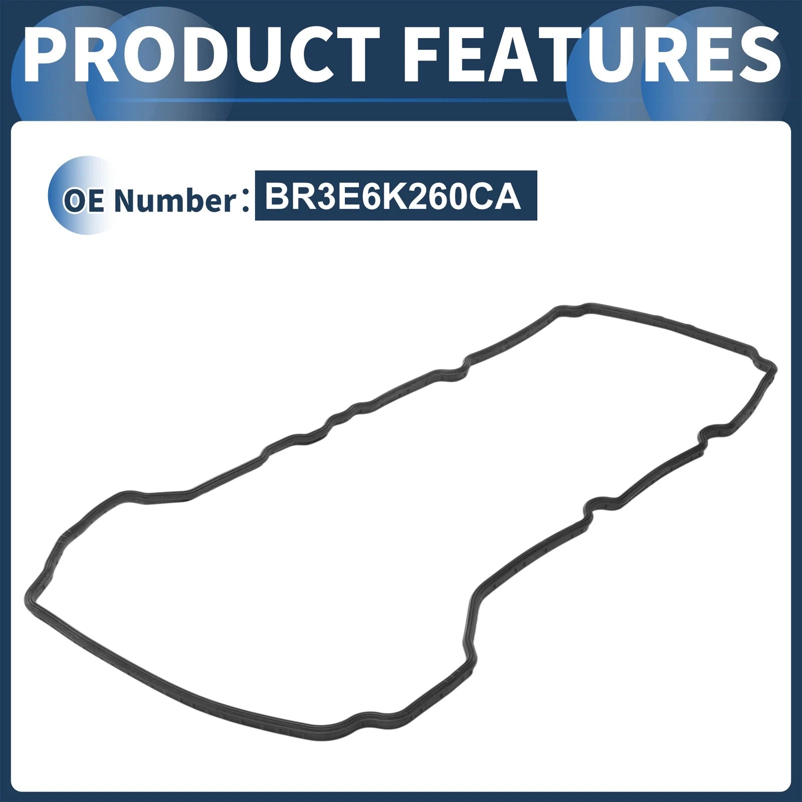 Valve Cover Gasket Set No.BR3E6K260CA for Ford Mustang (2010–2014)