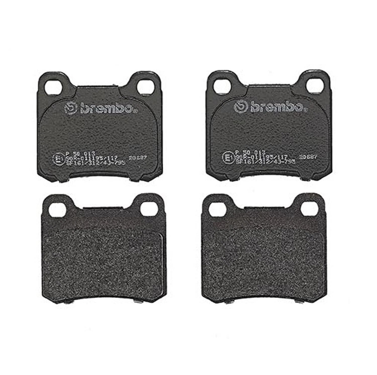 Brembo Rear Brake Pad Set for Mercedes-Benz W201 W202 (190E, C280, E300)
