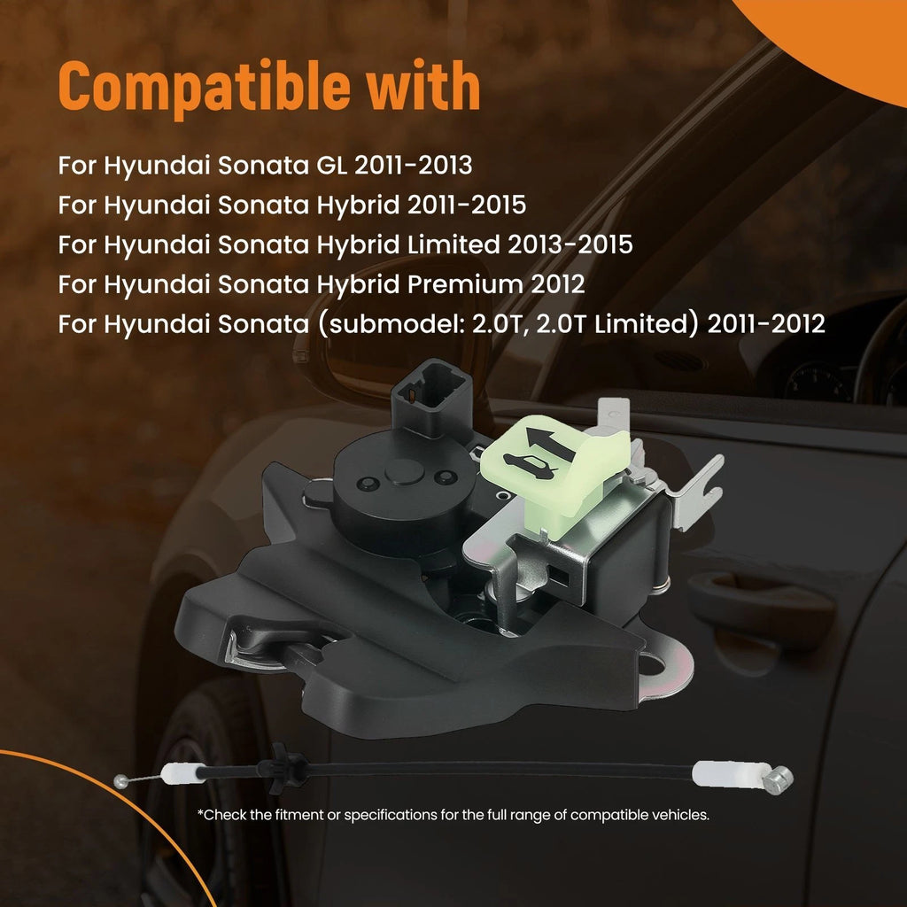 Rear Lock Latch Actuator for Hyundai Sonata (2011–2015) 81230-3Q000