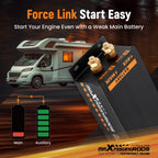 Dual Battery Smart Isolator 300A for Universal Vehicle Marine