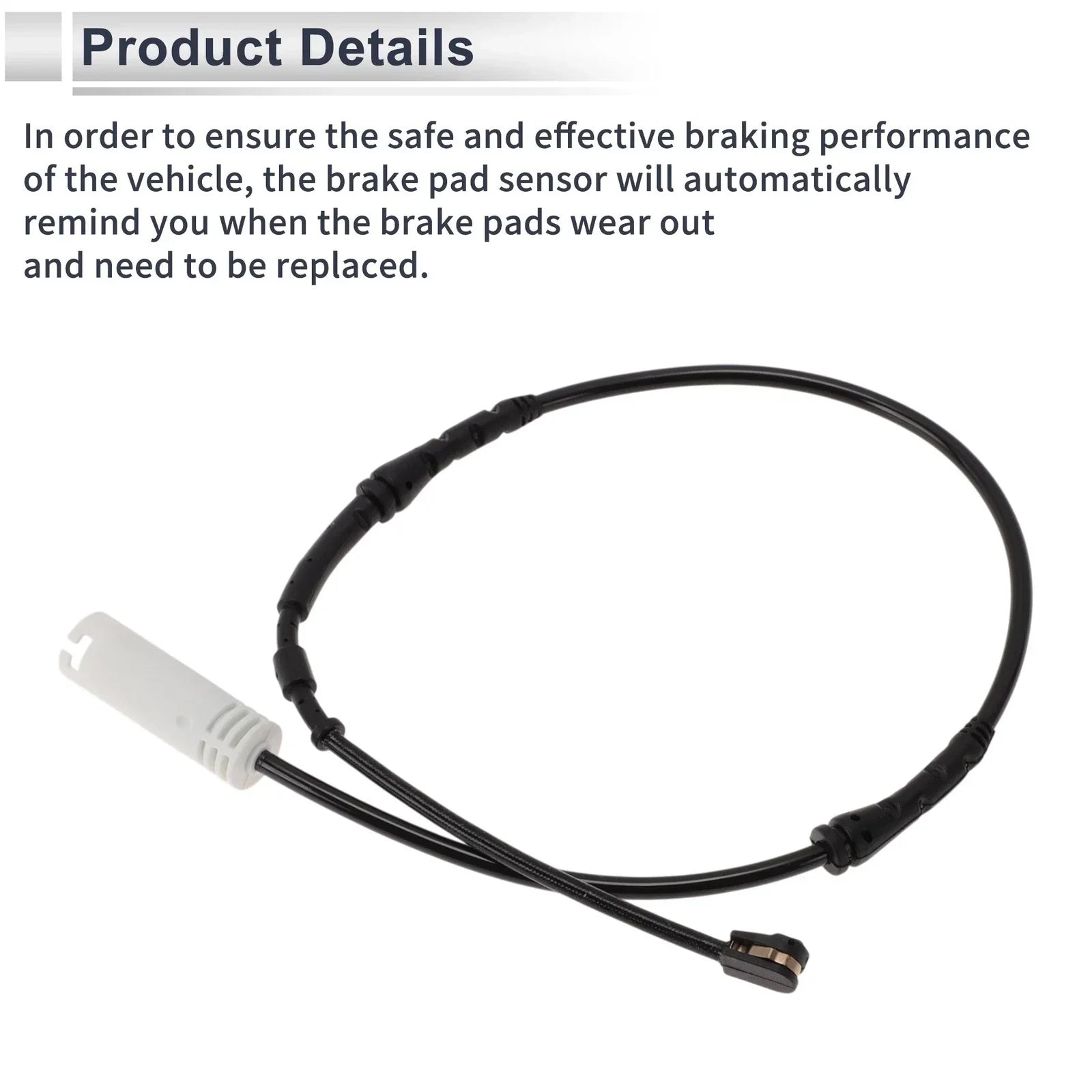 Front/Rear Wheel Brake Pad Wear Sensor for BMW E82 128i