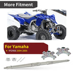 Rear Axle Shaft + Hubs for Yamaha YFZ450 (2004–2010)