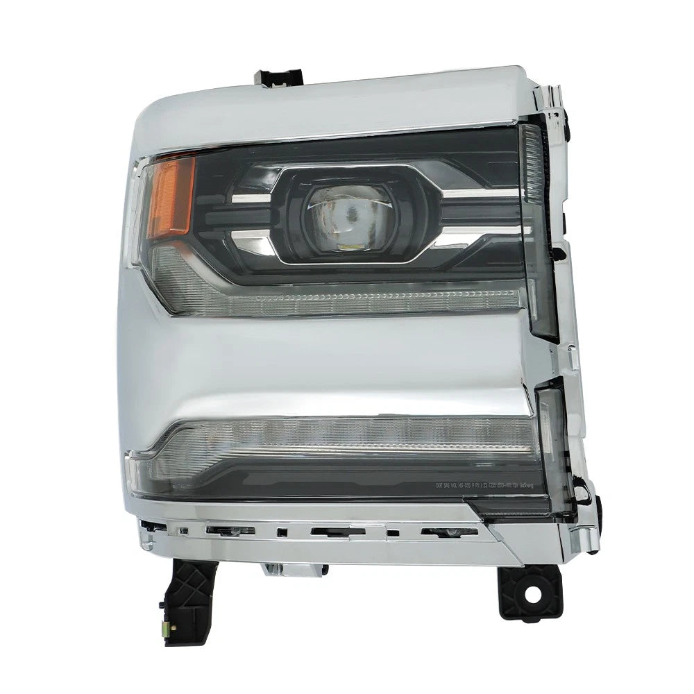 Full LED Headlight for Chevy Silverado 1500 (2016–2018) Chrome Right Side