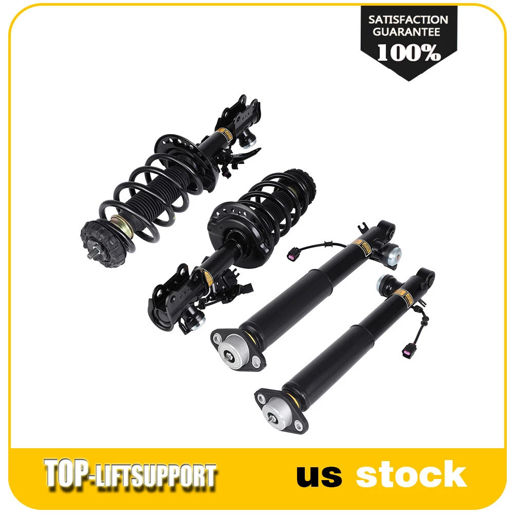 Set of 4 Electric Shock Absorbers for Cadillac SRX (2010–2016)