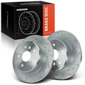 Rear Side Drilled Brake Rotors for Toyota Avalon (2000-2003)