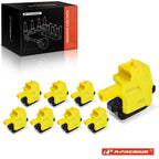 8x Yellow Ignition Coil Pack for Chevrolet Silverado 2500 HD (2001–2002)