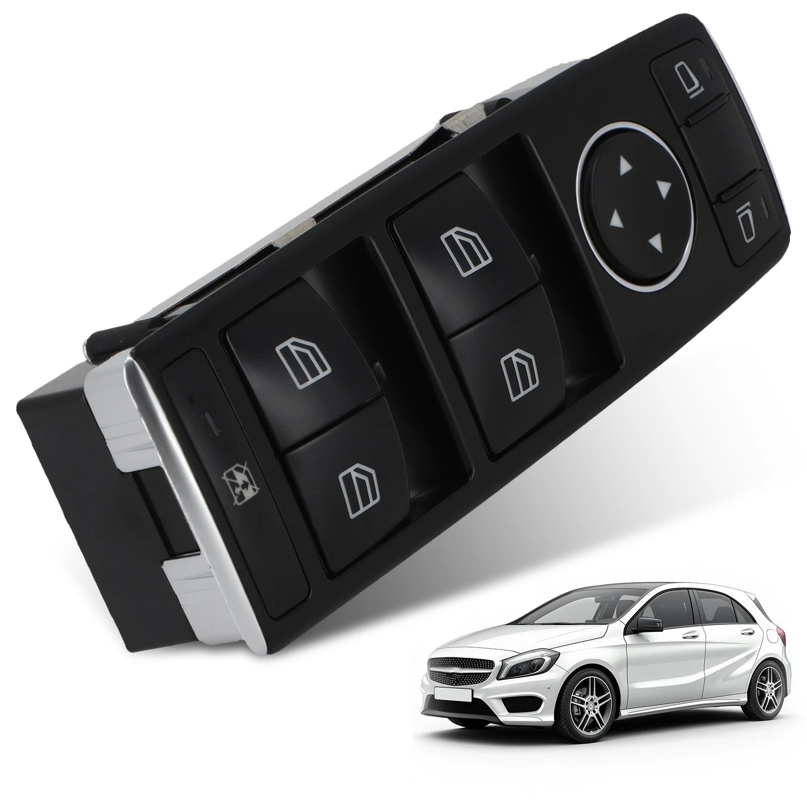 Master Power Window Switch for Mercedes-Benz GLA250 GLA45 AMG GLE300d (2015–2021) 1669054300