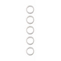 5 Pcs Engine Oil Drain Plug Gaskets for Hyundai Accent, Veloster, Kia (2011-2023)